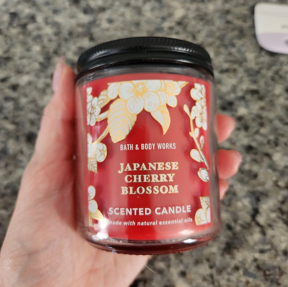 Bath & Body Works Japanese Cherry Blossom Single Wick